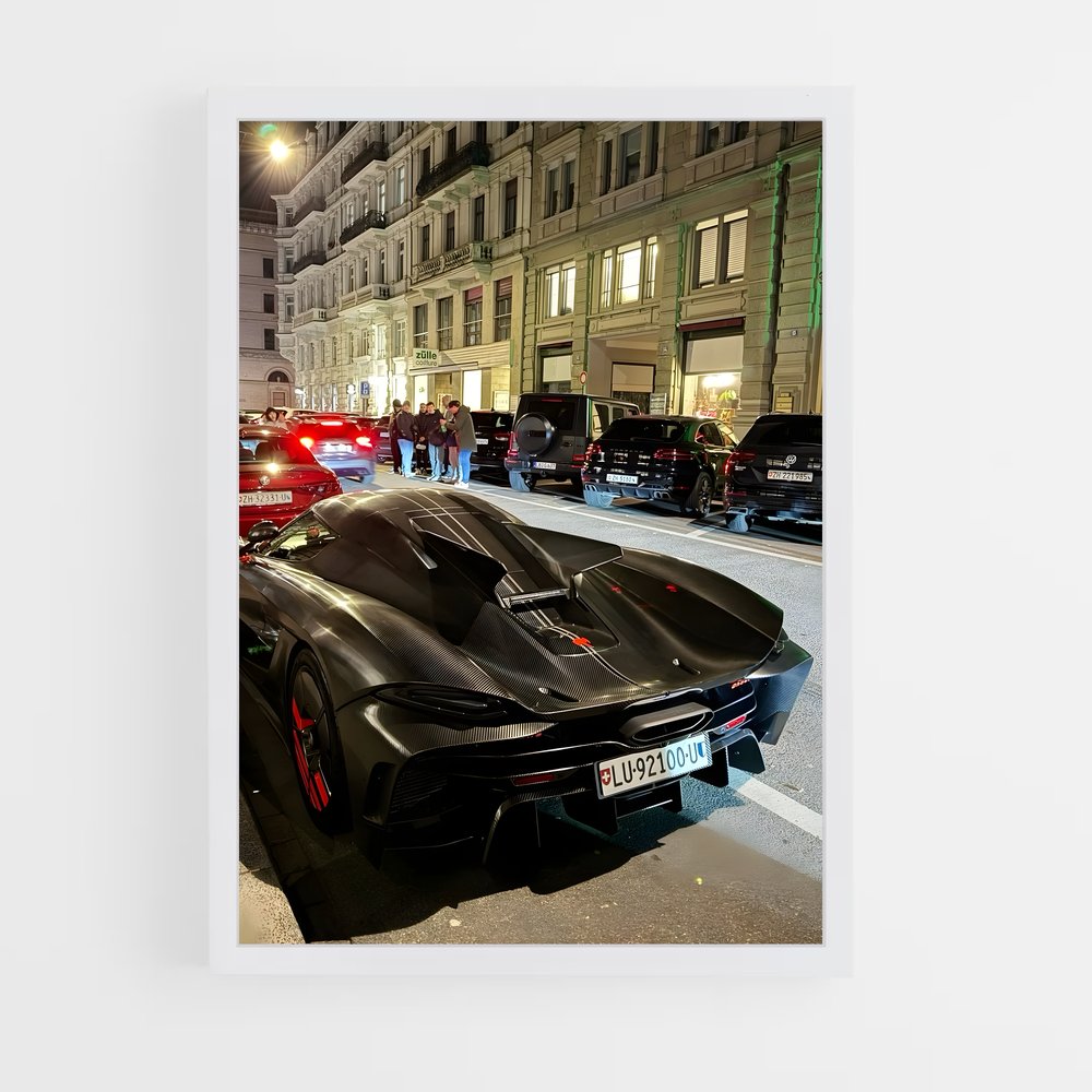 Poster Jesko Absolut Automobile Édition chic – affiche Koenigsegg (vue 3)